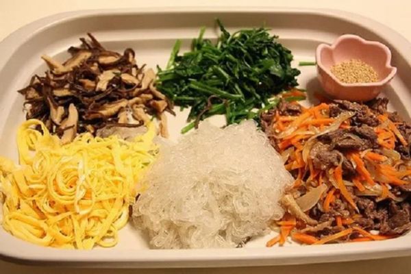cách sơ chế miến trộn hàn quốc