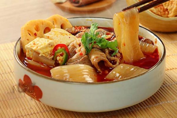 miến dong xào cay trung quốc